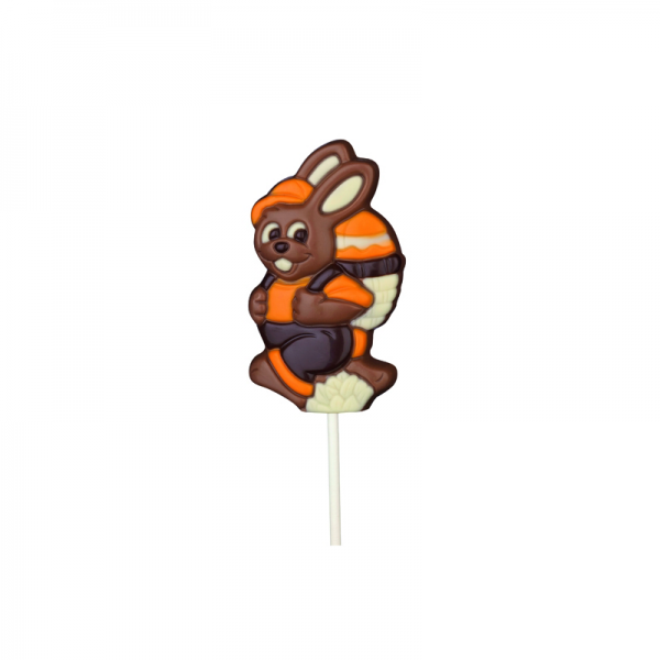 Oster-Lolly Hase mit Korb, 35 g