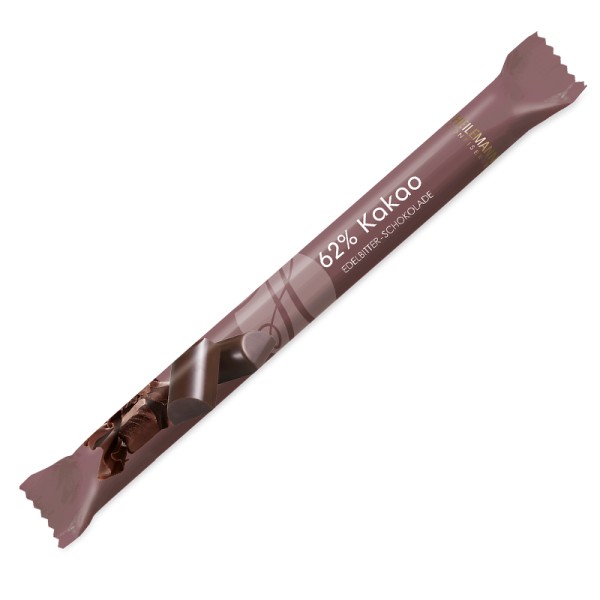 Heilemann Stick 62 % Kakao Edelbitter-Schokolade, 40 g