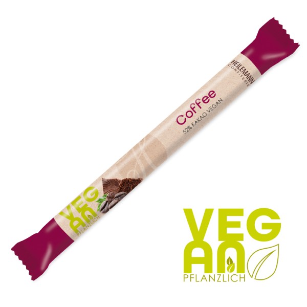 Heilemann vegane Schokolade Stick 52% Kakao "Coffee", 40 g