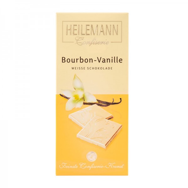 Heilemann Bourbon Vanille weiße Schokolade, 80 g